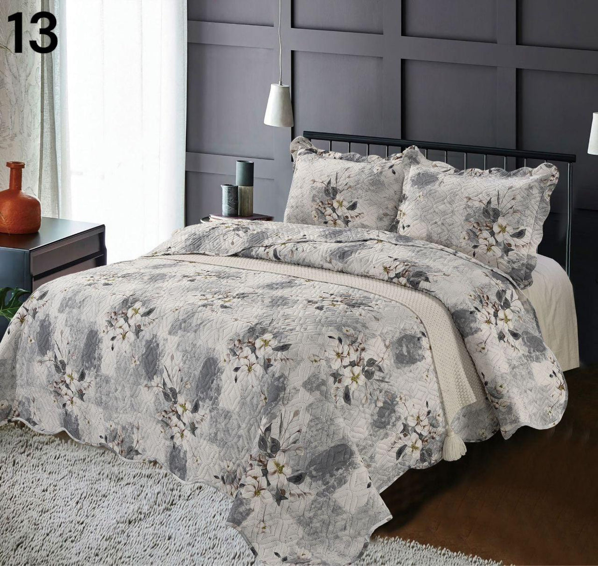 Elegantni prekrivač s uzorcima 220x240cm + 2 jastučnice gratis - Feniks-shop