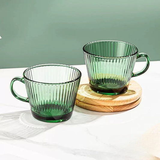 Emerald staklene šalice 2/1