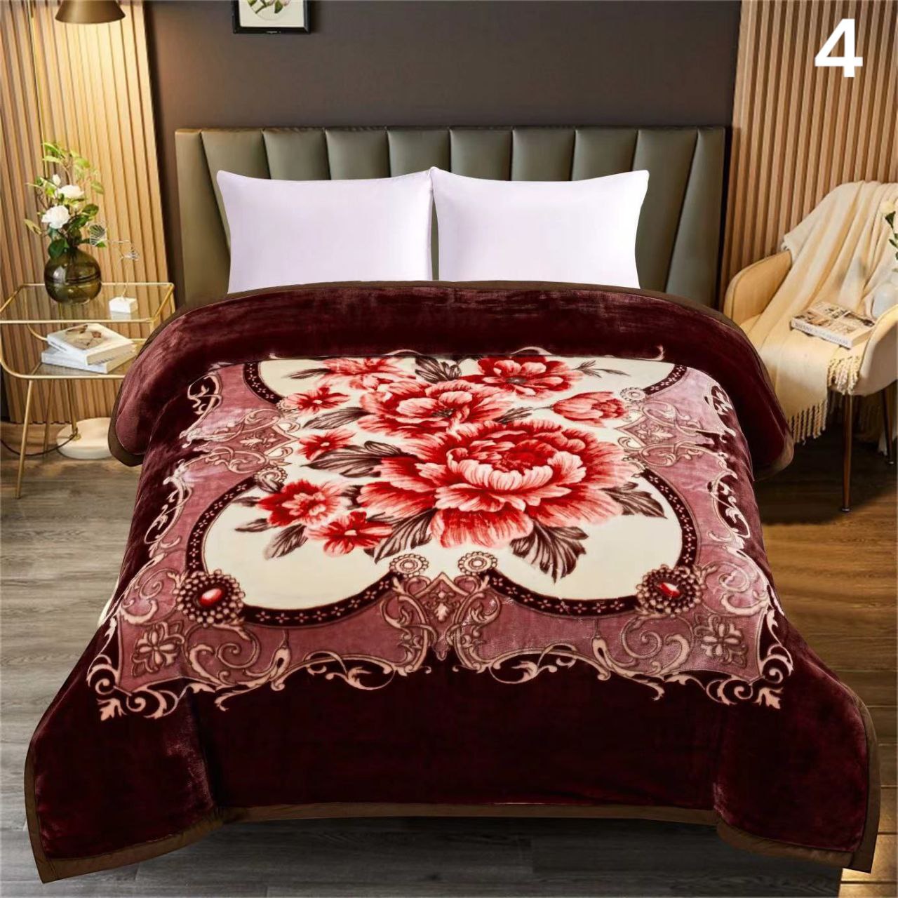 Cozy set #2 - Extra debela deka + 4 kom jastučnice 50x70cm + Miris set Love Home