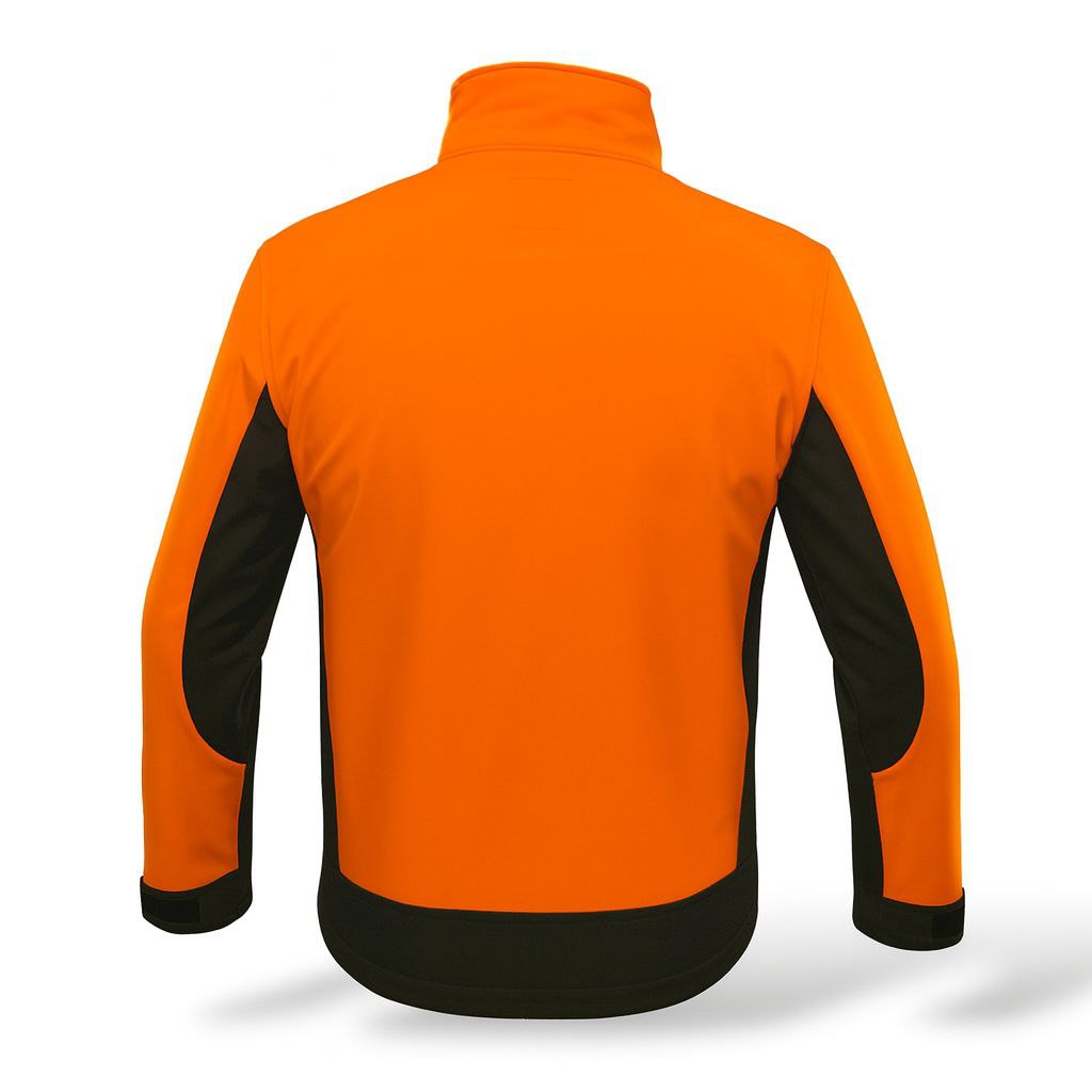 Softshell narančasta jakna – slika 2