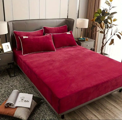 Flanel plahte s gumicom 200x200cm + 2 jastučnice gratis 50x70cm