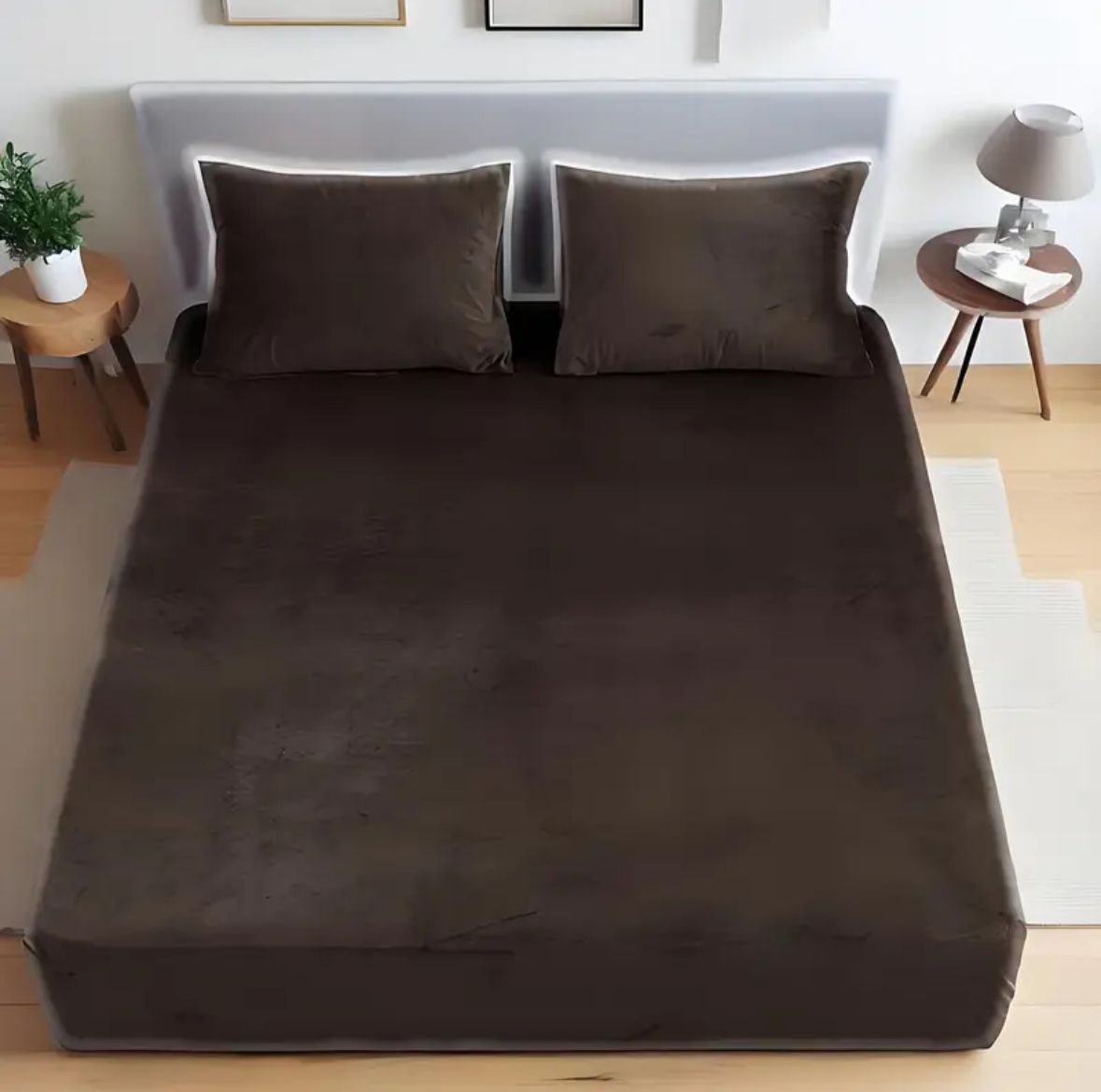 Flanel plahte s gumicom 200x200cm + 2 jastučnice gratis 50x70cm