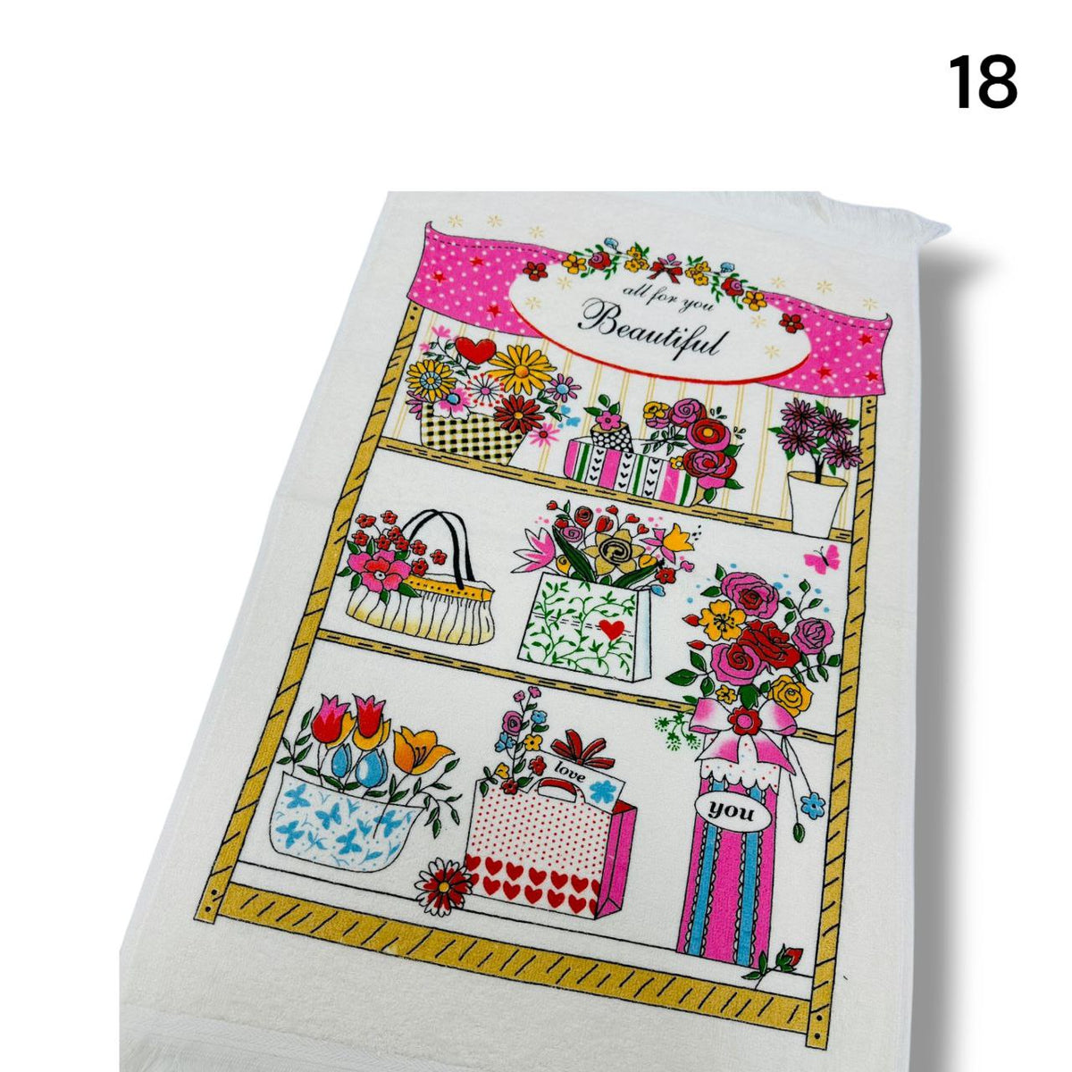 Frotirne krpe set od 12 kom / 100% pamuk - Feniks-shop