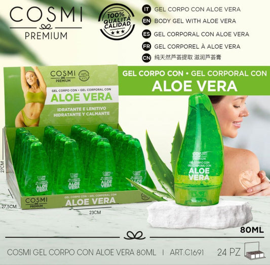 Gel za tijelo s aloe verom – hidratantni i umirujući gel (80 ml)