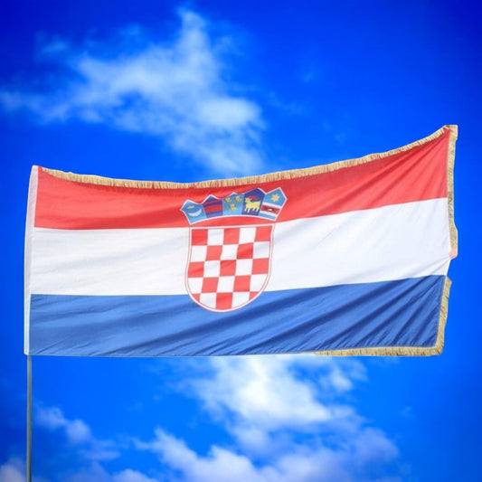 Hrvatska zastava s resama