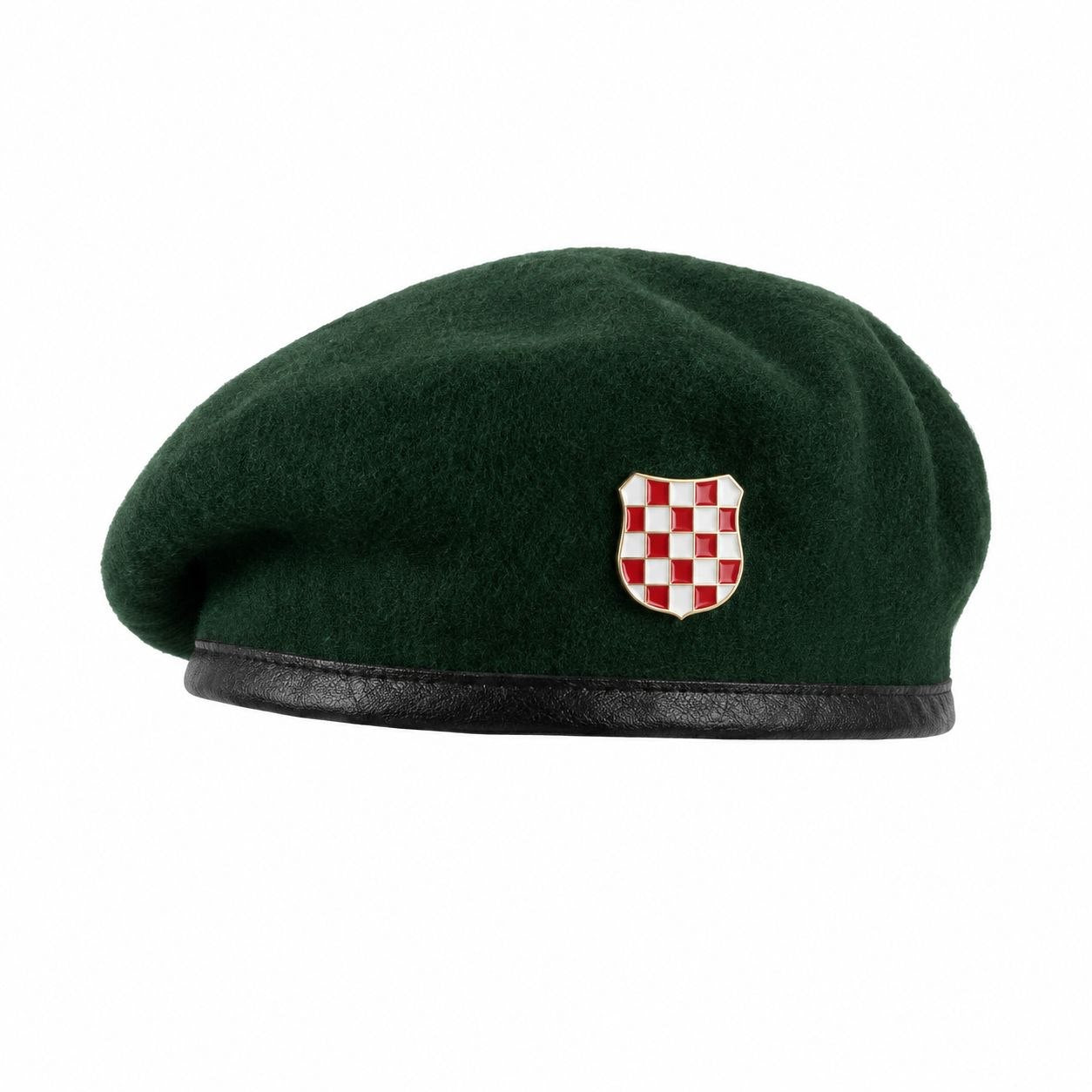 Hrvatska beretka s povijesnim grbom