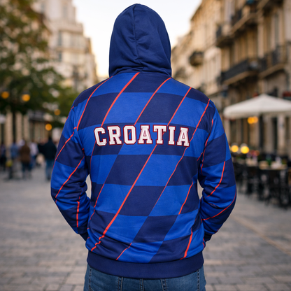 Hrvatska duga majica s kapuljačom