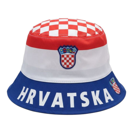 Hrvatski bucket šešir – trobojnica s natpisom HRVATSKA