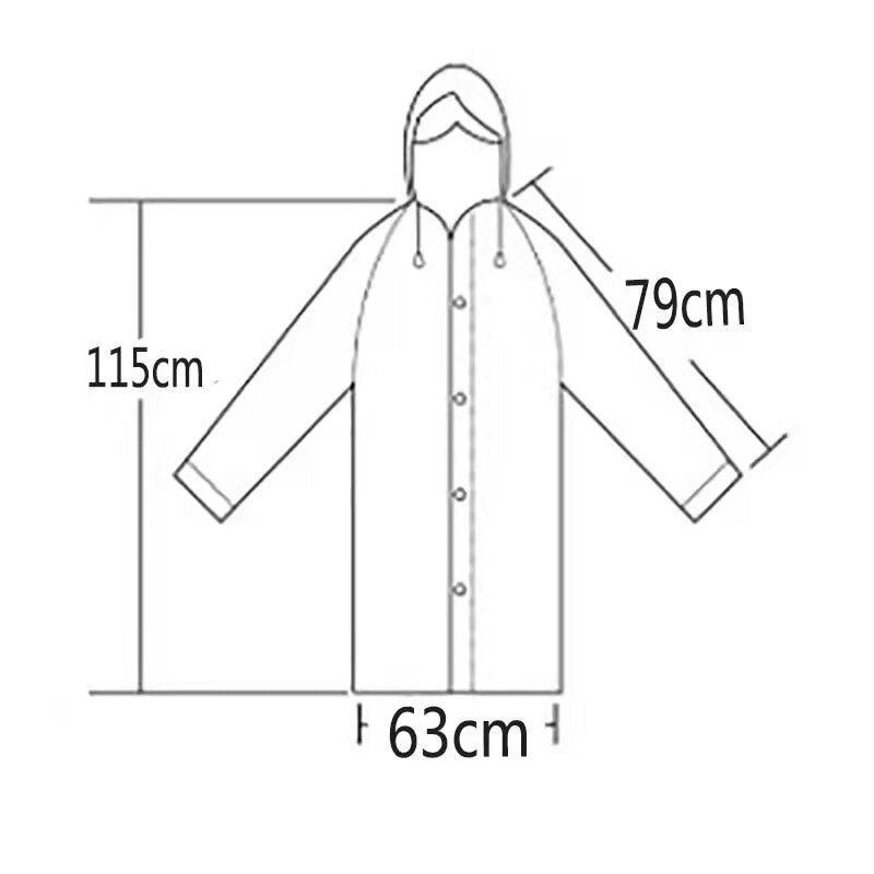 Kabanica s gumbima i kapuljačom - Feniks-shop