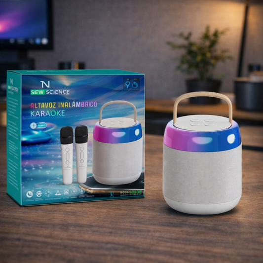 Karaoke set zvučnik + 2 mikrofona K12