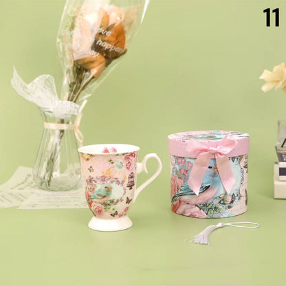 Keramička šalica u poklon kutiji 200ml ( 11 raznih modela )