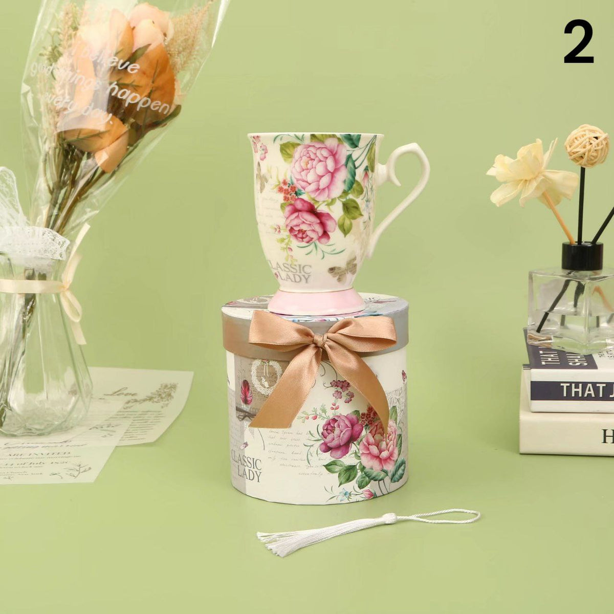 Keramička šalica u poklon kutiji 200ml (11 raznih modela) – slika 2