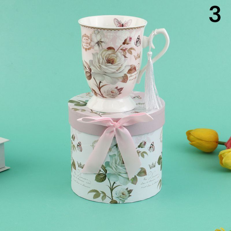 Keramička šalica u poklon kutiji 200ml ( 11 raznih modela )