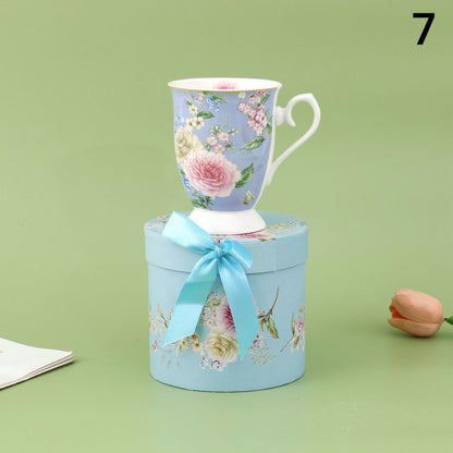 Keramička šalica u poklon kutiji 200ml ( 11 raznih modela )