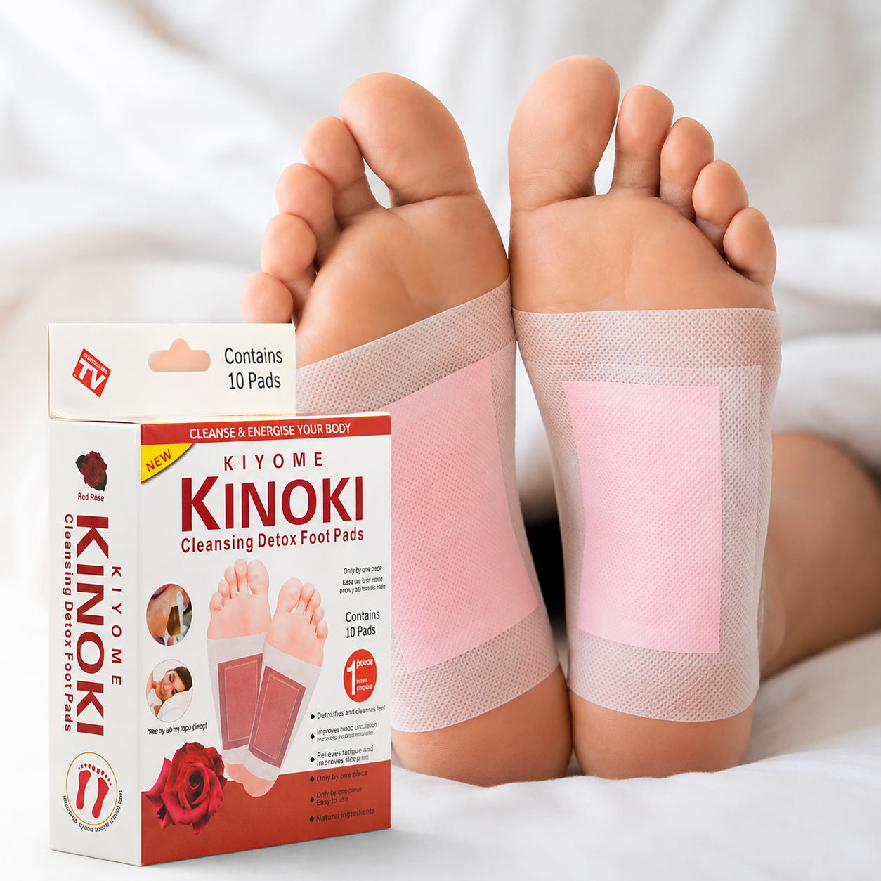Kinoki ruža detox flasteri 50 kom