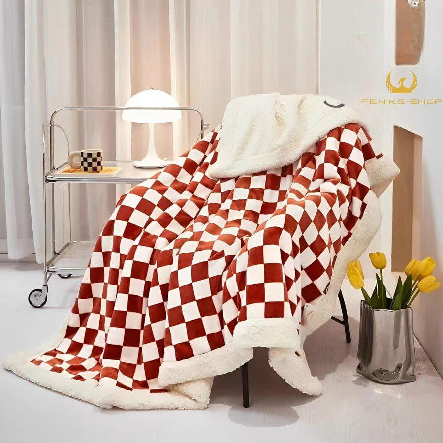 Kockasta deka 3kg 200x230cm - Feniks-shop