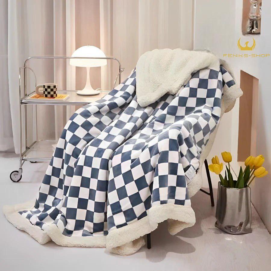 Kockasta deka 3kg 200x230cm - Feniks-shop