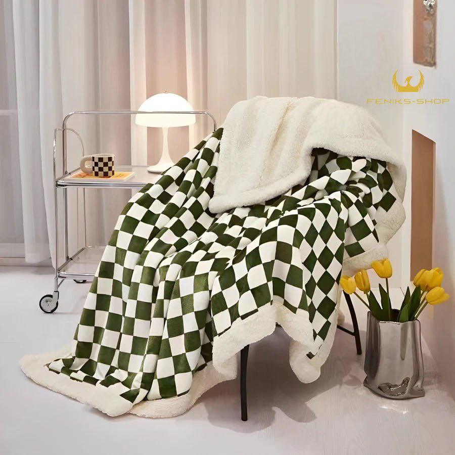 Kockasta deka 3kg 200x230cm - Feniks-shop