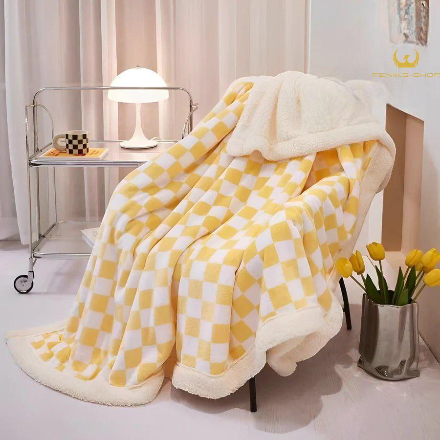 Kockasta deka 3kg 200x230cm - Feniks-shop