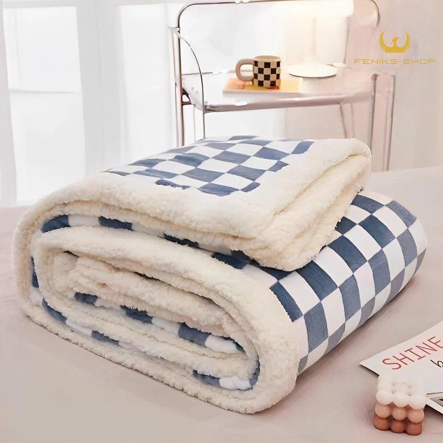 Kockasta deka 3kg 200x230cm - Feniks-shop