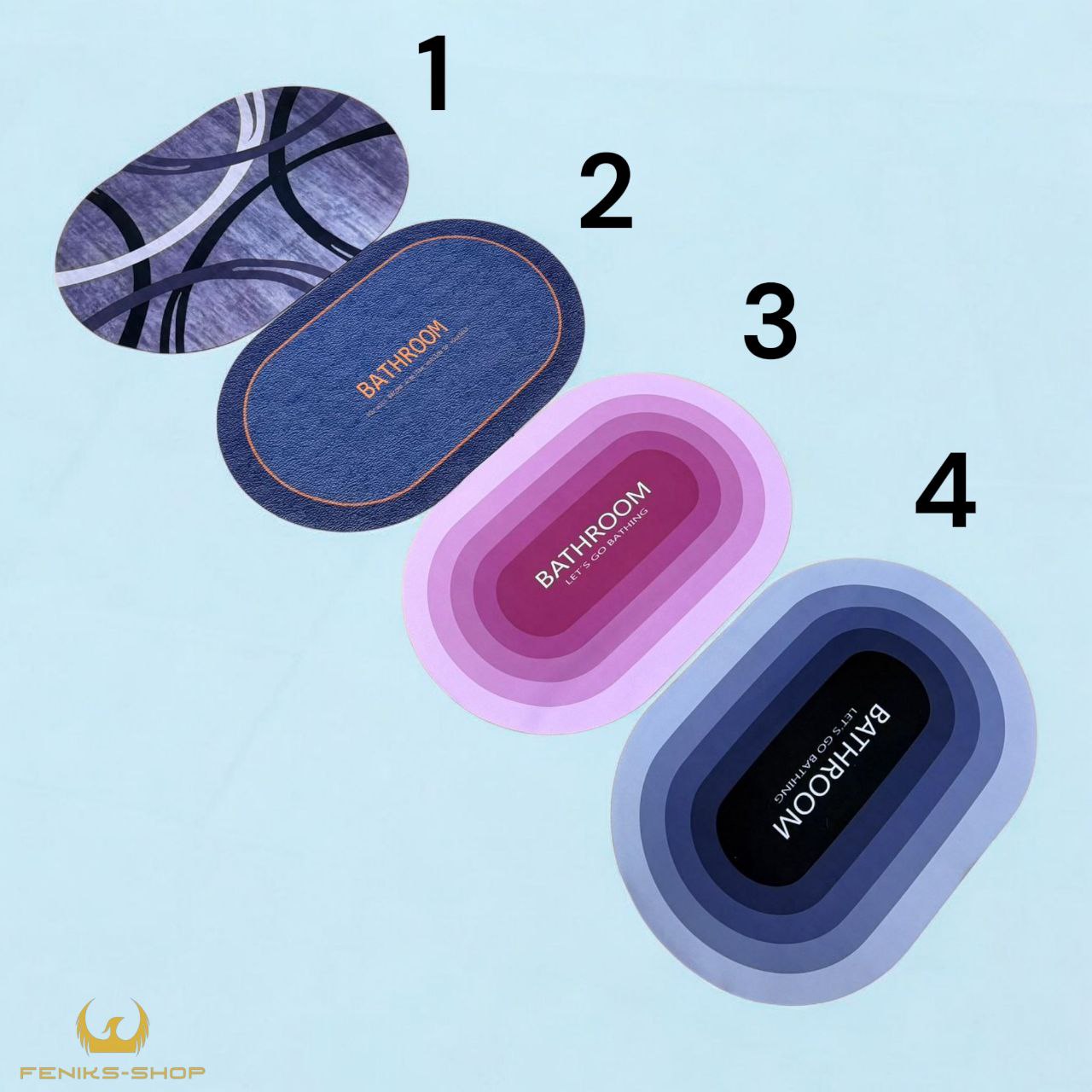 Kupaonski otirači 40x60 cm