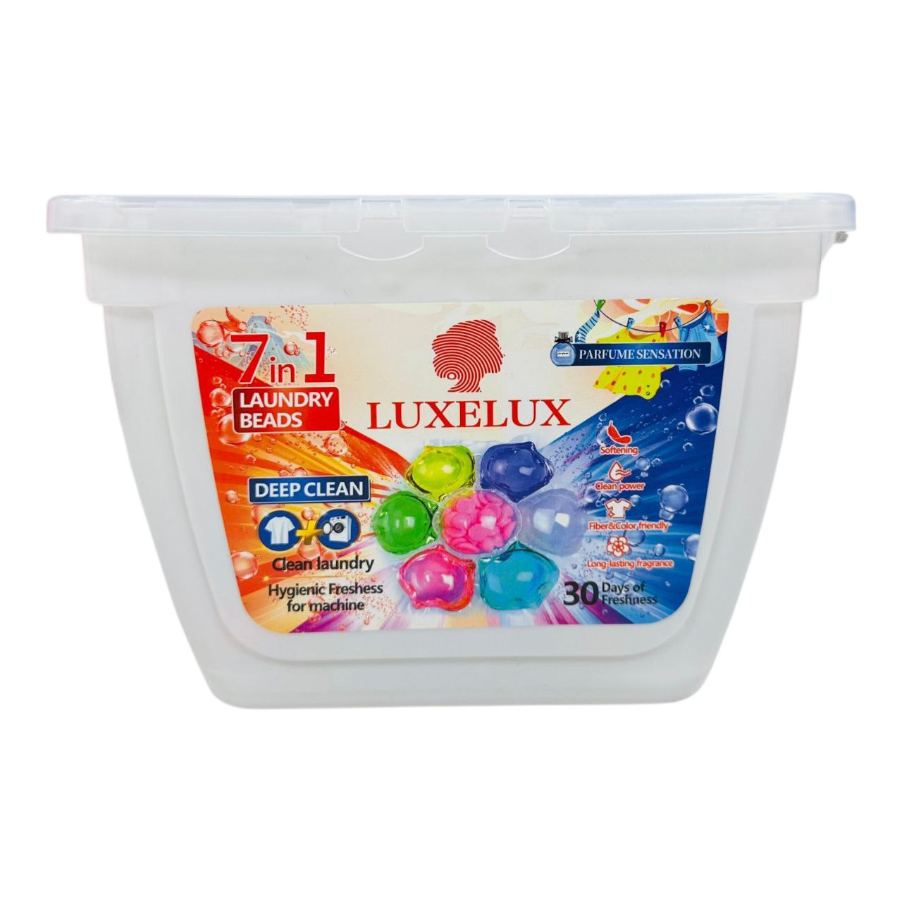 LUXELUX 7 u 1 mirisne kapsule za pranje rublja – 30 kom
