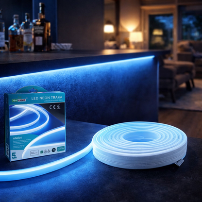 Led neon vodootporna traka 5 m ( 6 boja ) bez utikača