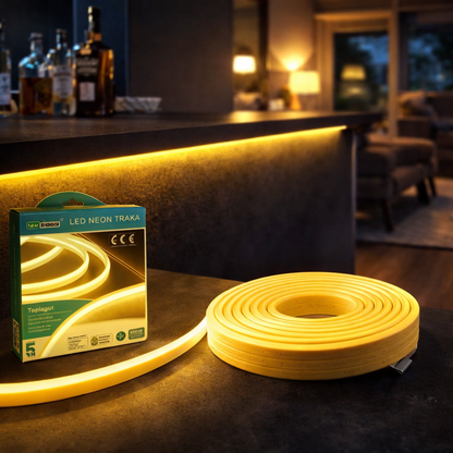 Led neon vodootporna traka 5 m ( 6 boja ) bez utikača