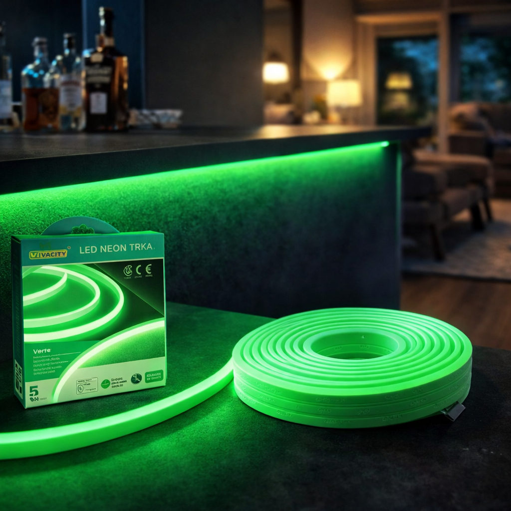 Led neon vodootporna traka 5 m (6 boja) bez utikača – slika 3