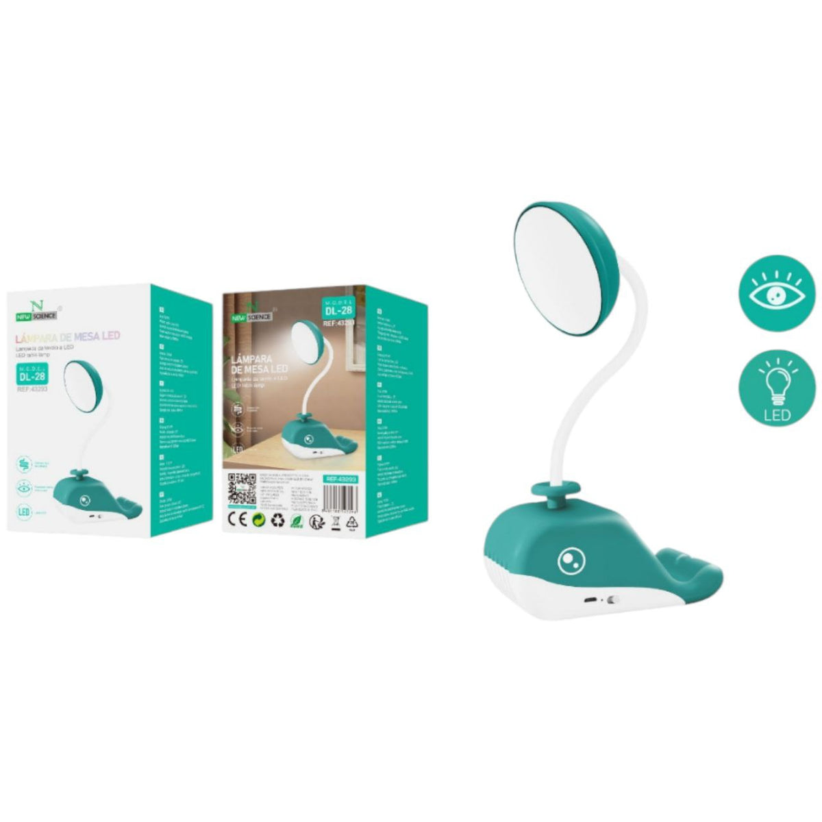Led punjiva stolna lampa DL-28 - Feniks-shop