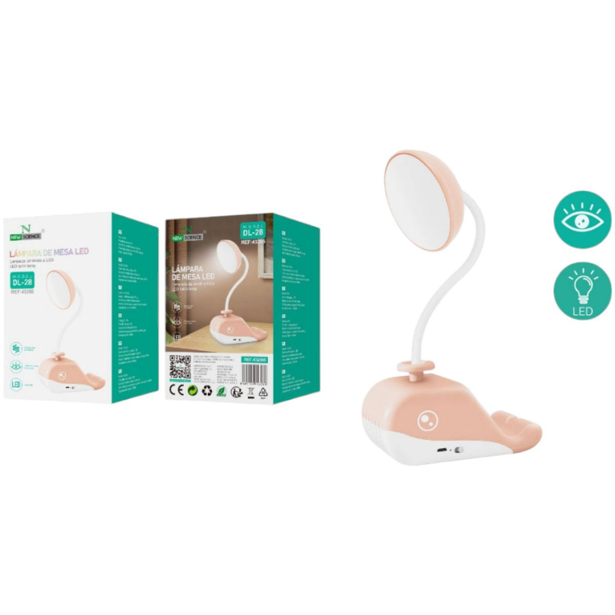 Led punjiva stolna lampa DL-28 - Feniks-shop