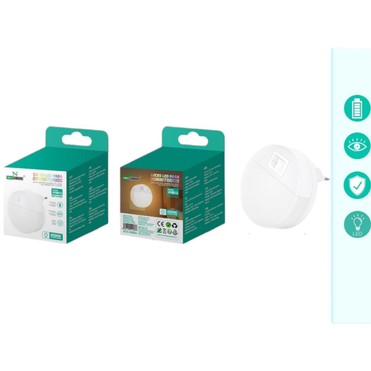 Led svjetiljka za spavaću sobu HY8813 - Feniks-shop