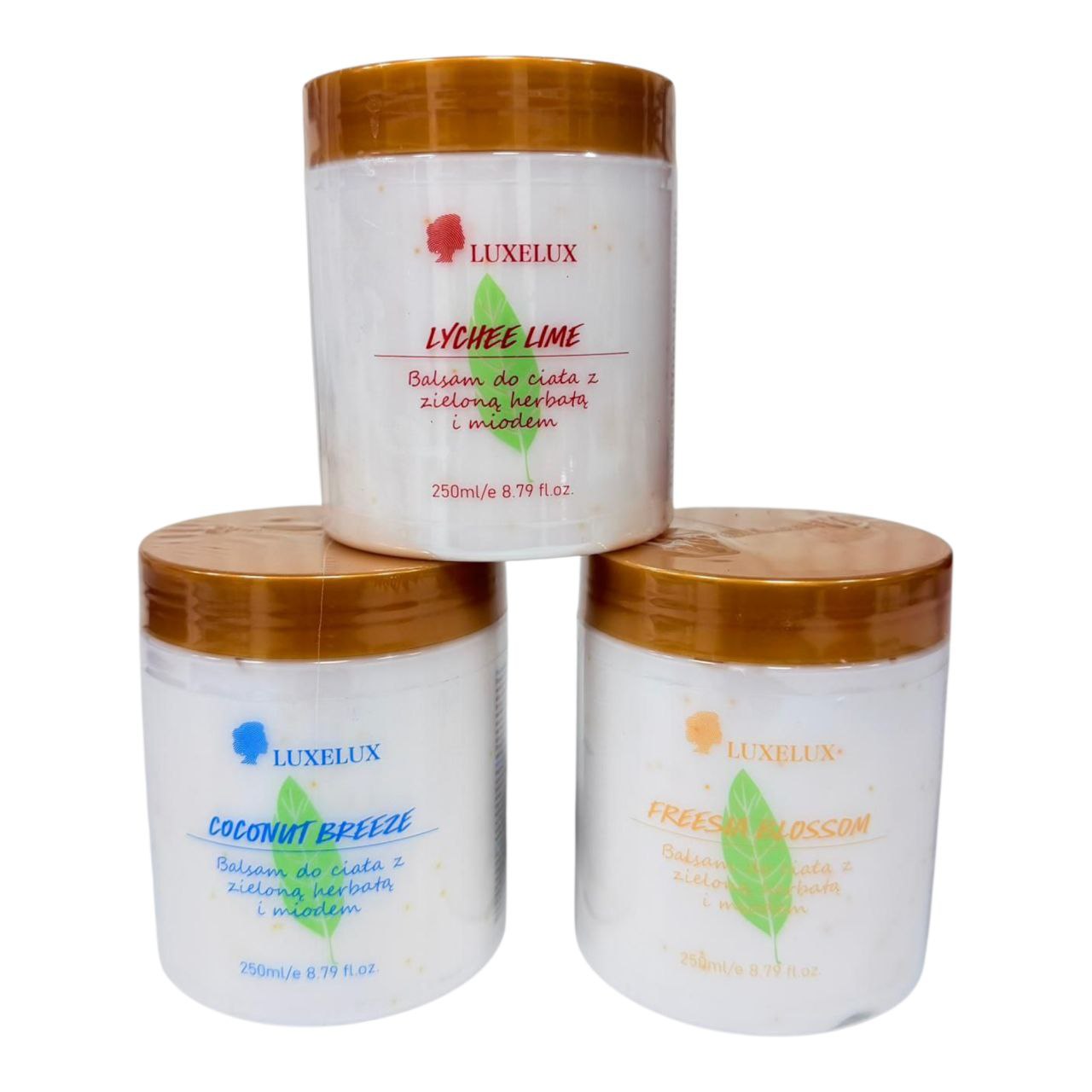 Luxelux Balzam za Tijelo s Zelenim Čajem i Medom – 250 ml