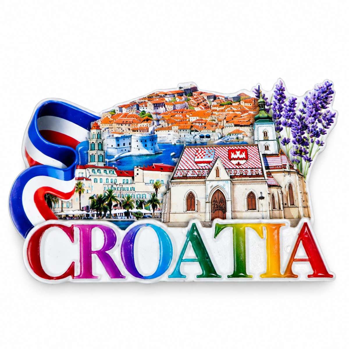 Magnet Croatia – hrvatski gradovi, znamenitosti i lavanda