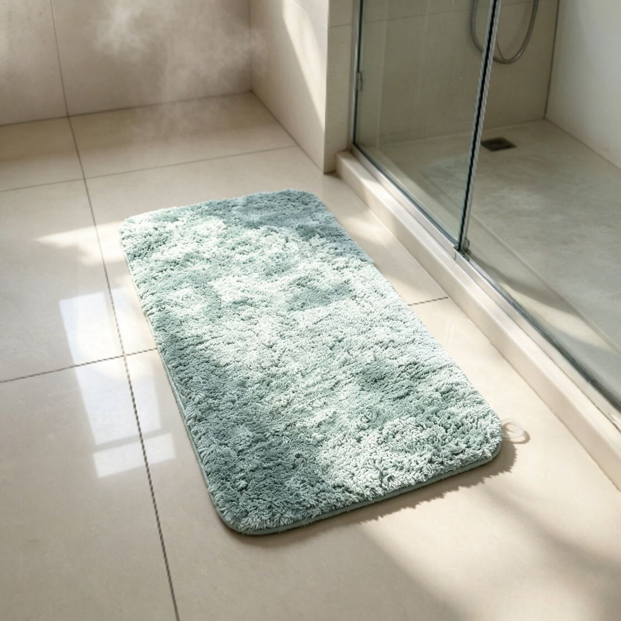 Mekani kupaonski tepih Shaggy 45 × 75 cm – više boja