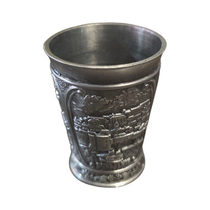 Metalna suvenir čašica Croatia – motivi hrvatskih gradova