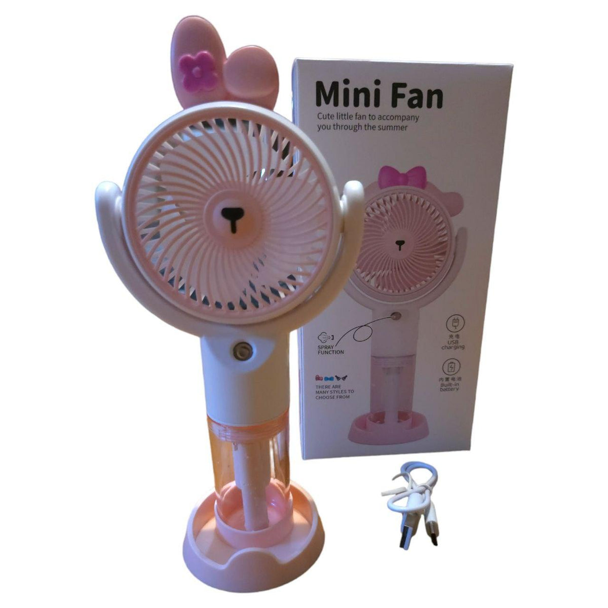 Mini ručni ventilator + izbacivač pare - Feniks-shop