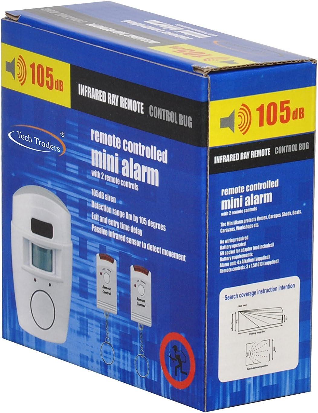 Mini alarm na daljinsko upravljanje ( infracrvene zrake ) - Feniks-shop
