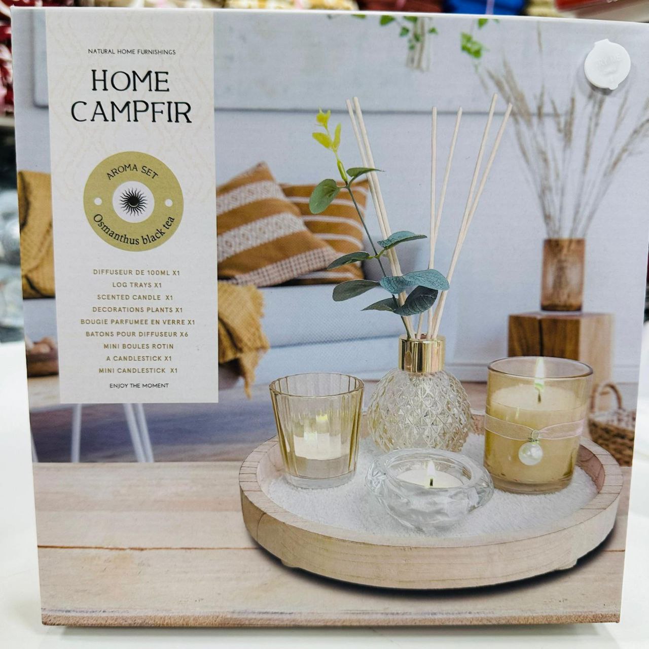 Mirisni set Home Campfir – Osmanthus crni čaj