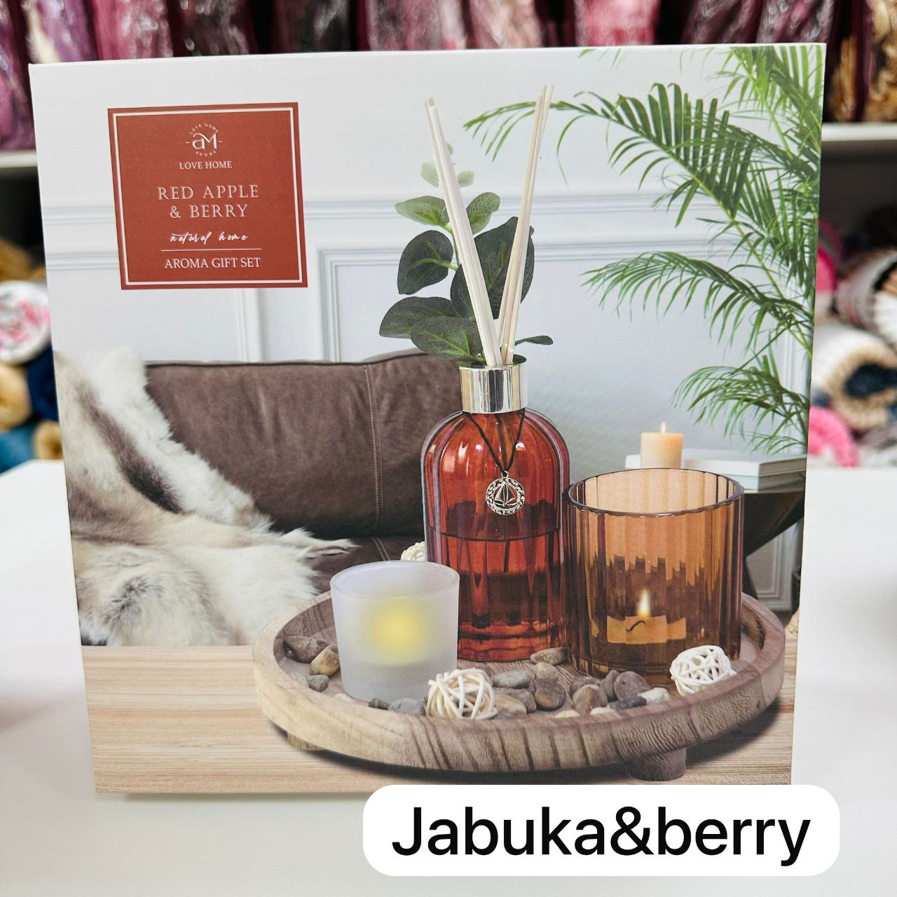 Cozy set #2 - Extra debela deka + 4 kom jastučnice 50x70cm + Miris set Love Home