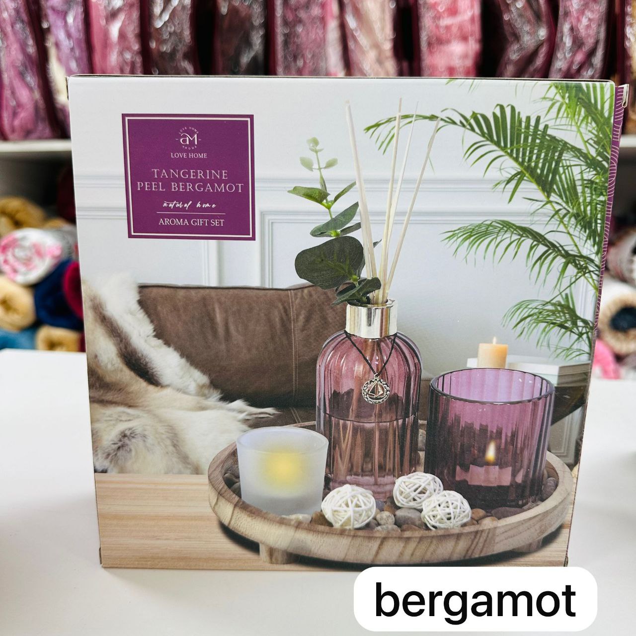 Mirisni set Love Home – Kora mandarine Bergamot