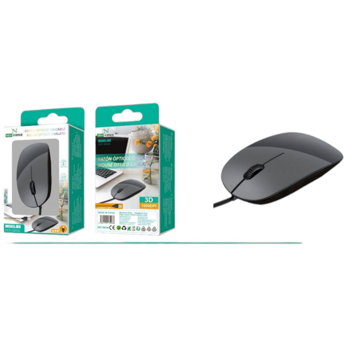 Miš sa žicom M8 - Feniks-shop