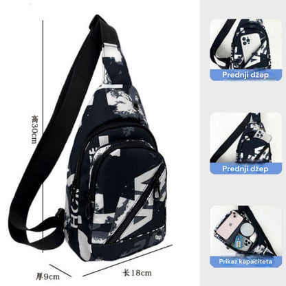 Muška moderna torba oko ramena 91731 - Feniks-shop