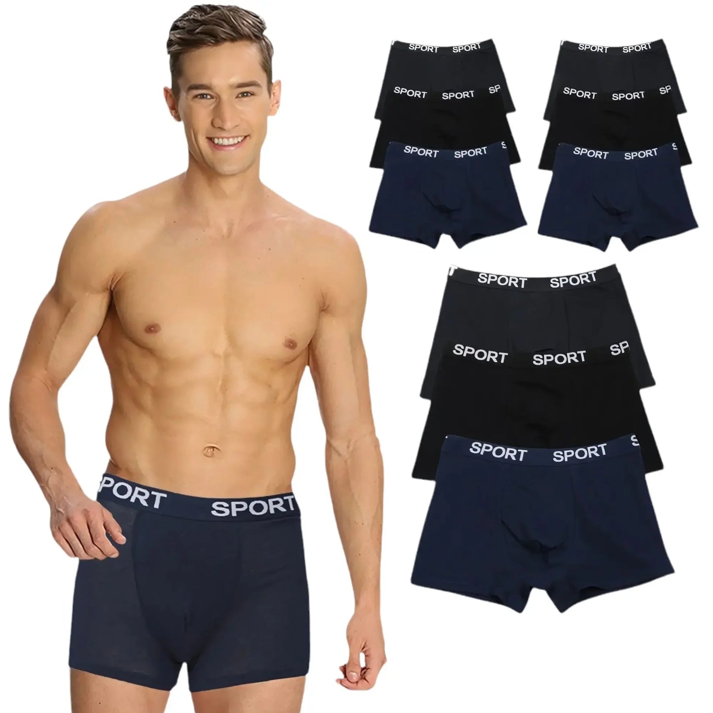 10 sport bokserica + 12 radnih čarapa