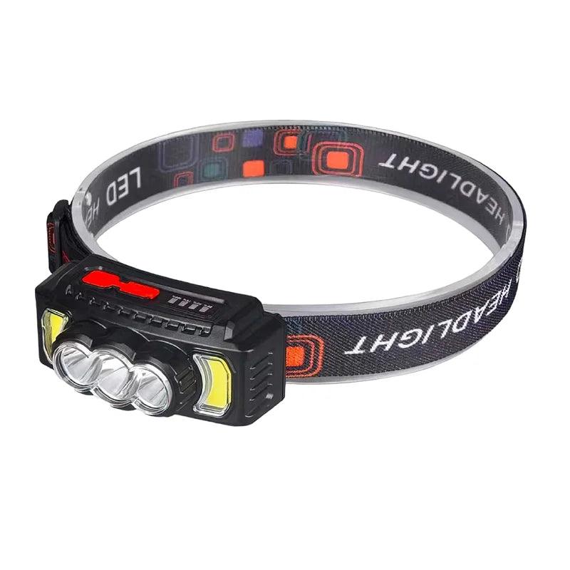 Naglavna lampa sa 5 svjetla 1+1 gratis - Feniks-shop