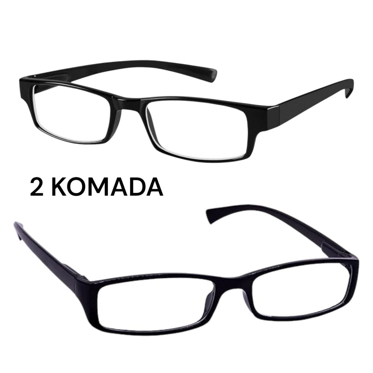 Naočale za čitanje 2 kom ( 0.5 - 1.0 - 1.5 - 2.0 ) - Feniks-shop