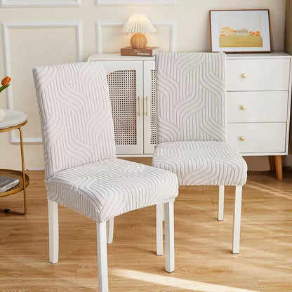 Navlake za stolice geometrijski dezen