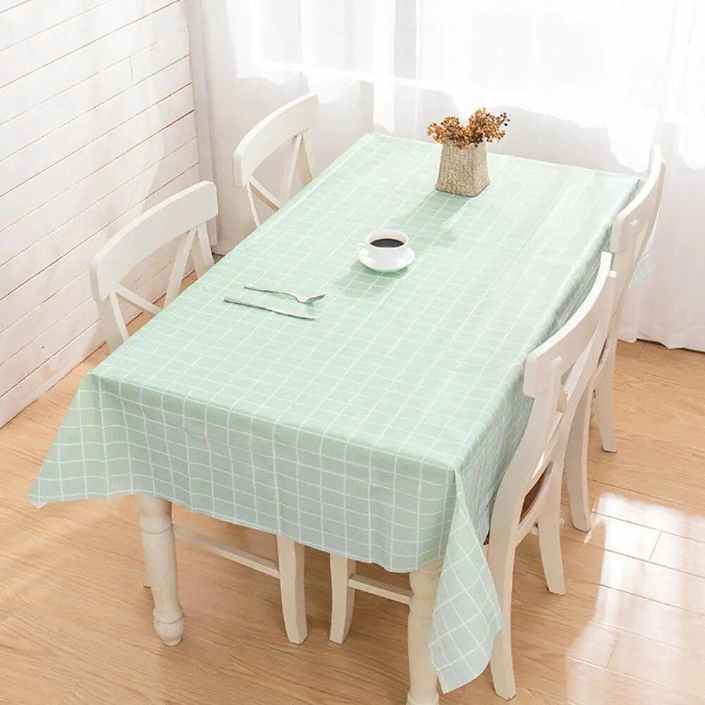 PVC vodootporni kockasti stolnjaci 137x137 cm - Feniks-shop