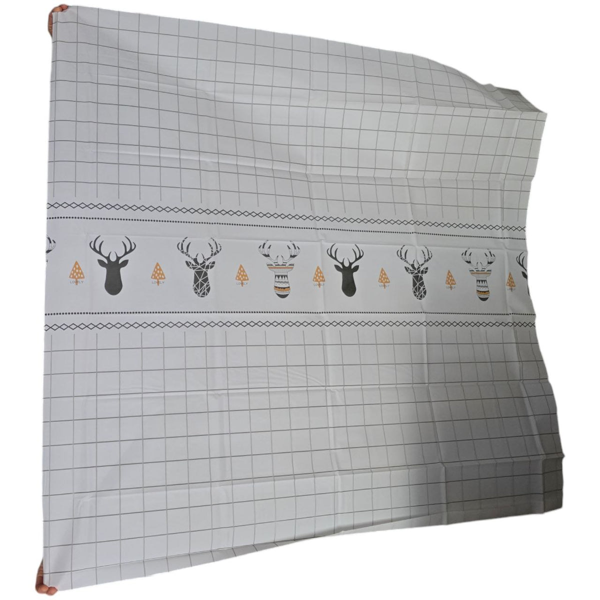 PVC vodootporni kockasti stolnjaci 137x137 cm - Feniks-shop