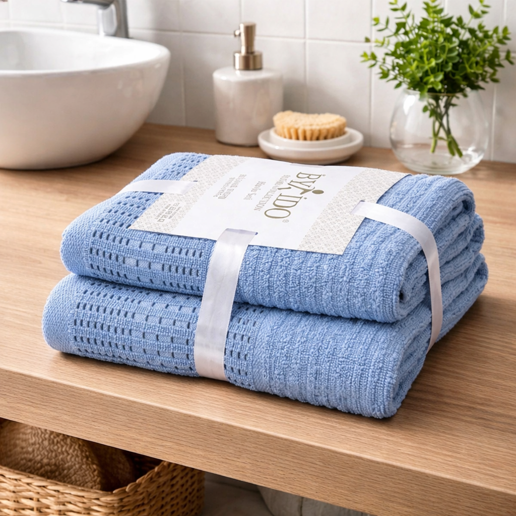 Pamučni deblji veliki ( 140x70cm ) + mali ( 50x90cm ) ručnik